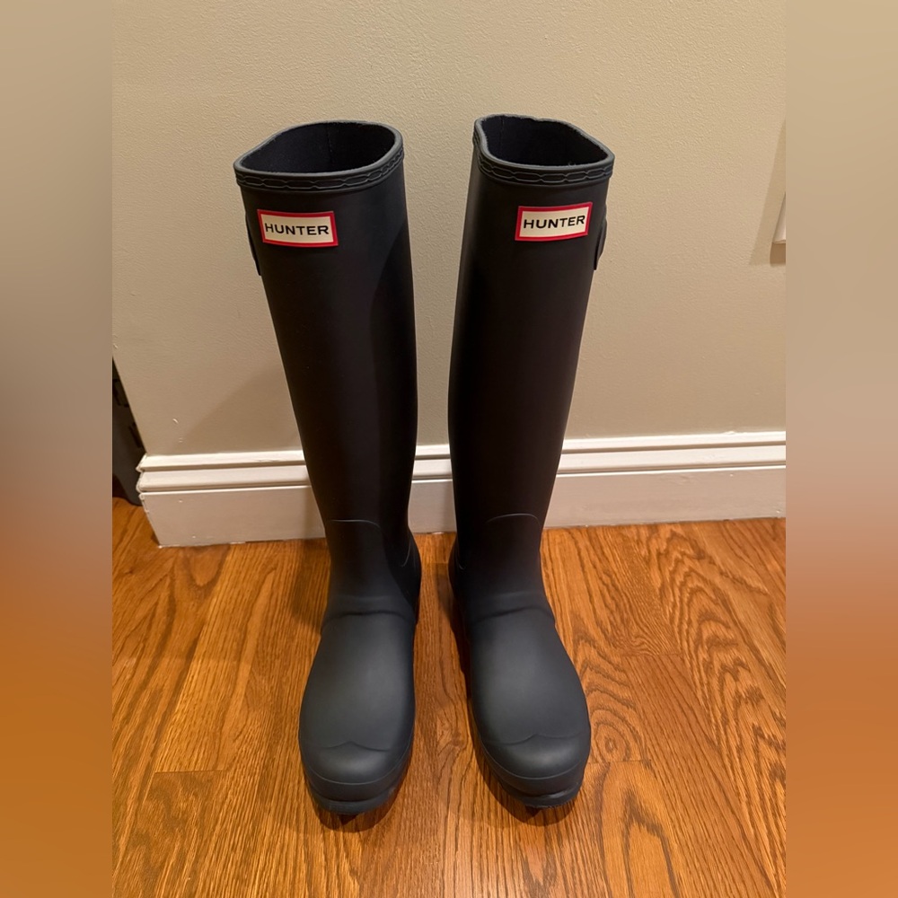 Hunter Black Rain Boots